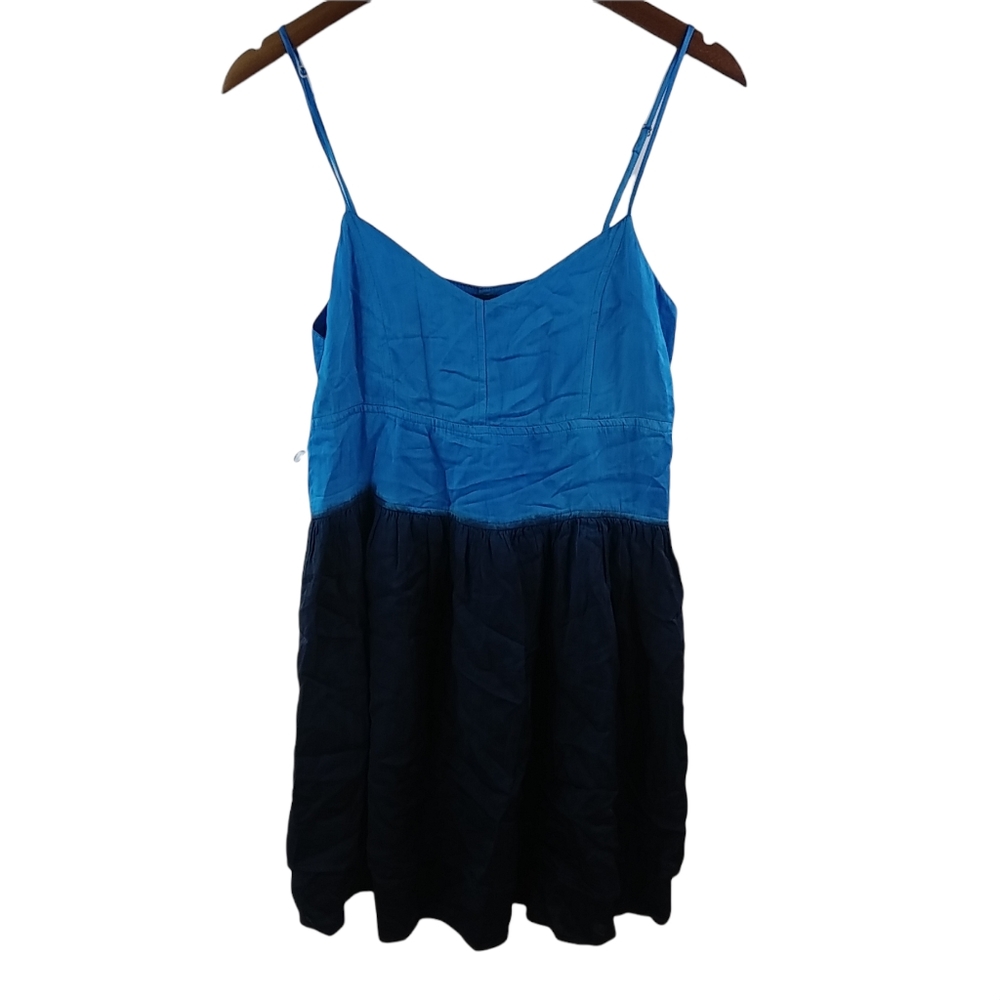 PJK XS Y2K  Blues Spaghetti Strap Mini Dress